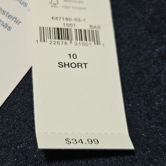 Old Navy Rockstar Skinny Mid Rise Jeans Womens Size 10 Short Dark Wash Denim - Picture 6 of 9